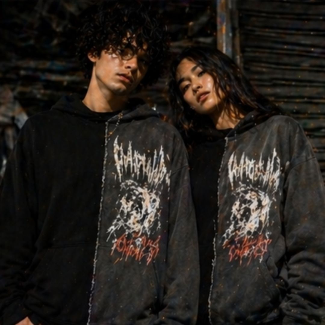 Split Signal Hoodie