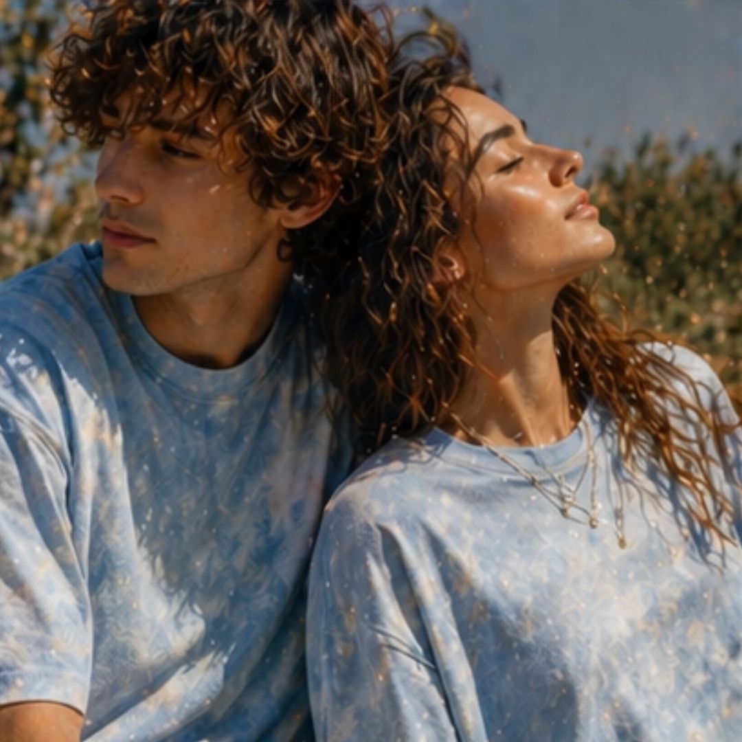 Cloud Fade Tie-Dye Tee