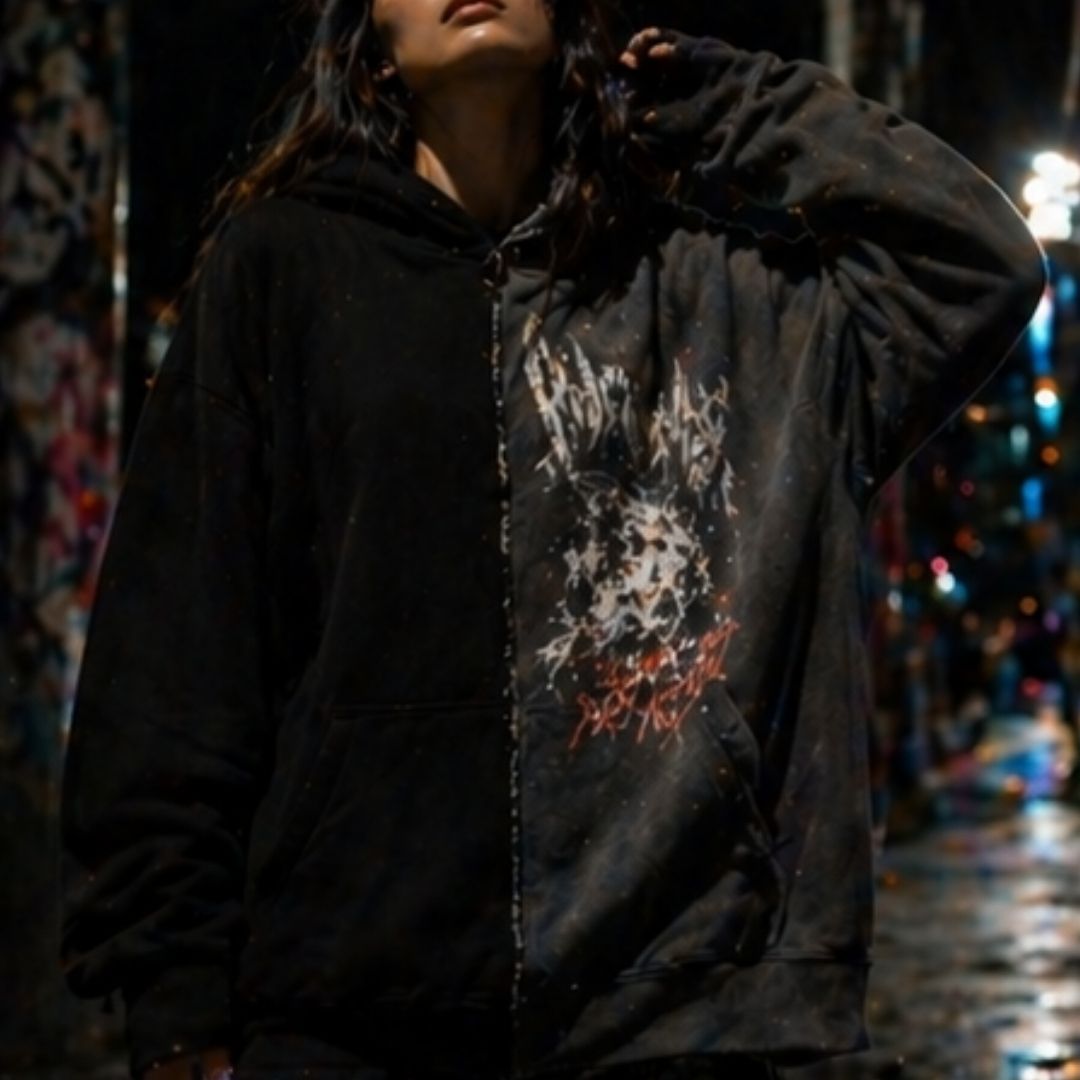 Split Signal Hoodie