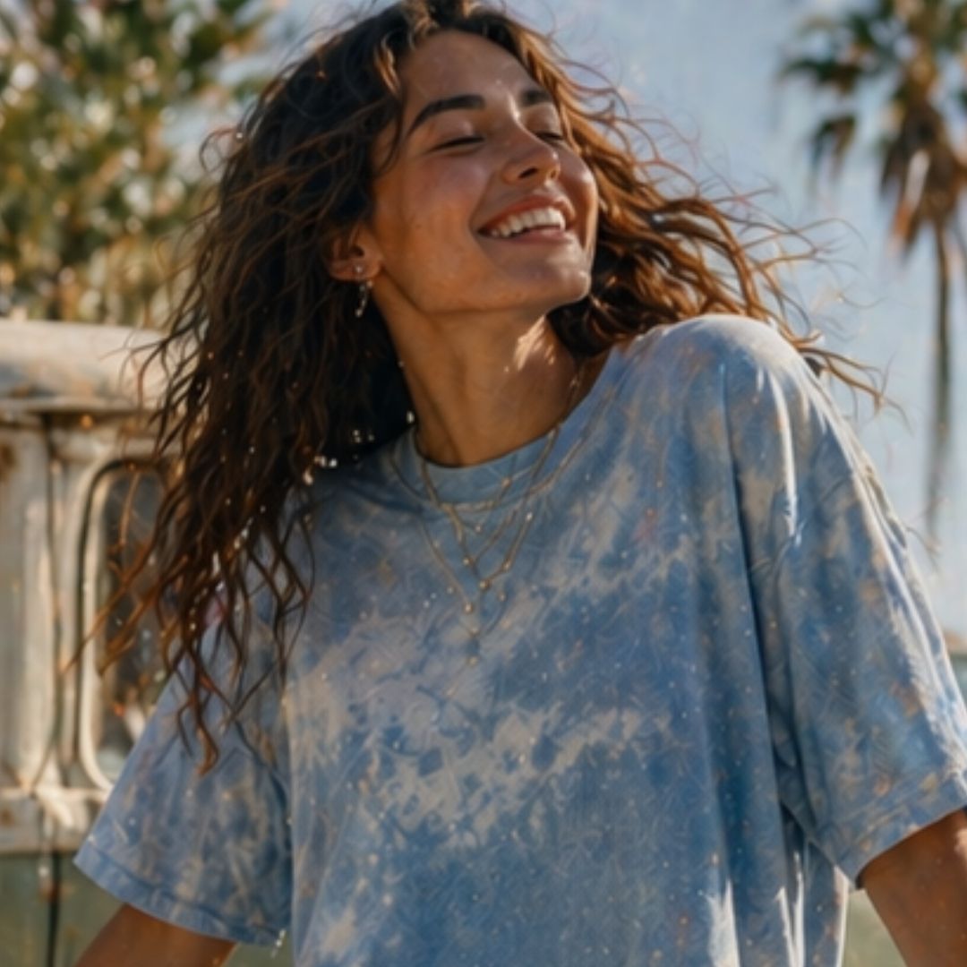 Cloud Fade Tie-Dye Tee
