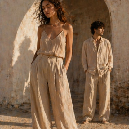 Sun Drift Linen Pants