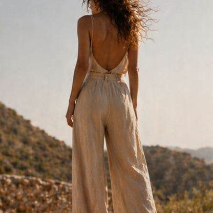 Sun Drift Linen Pants
