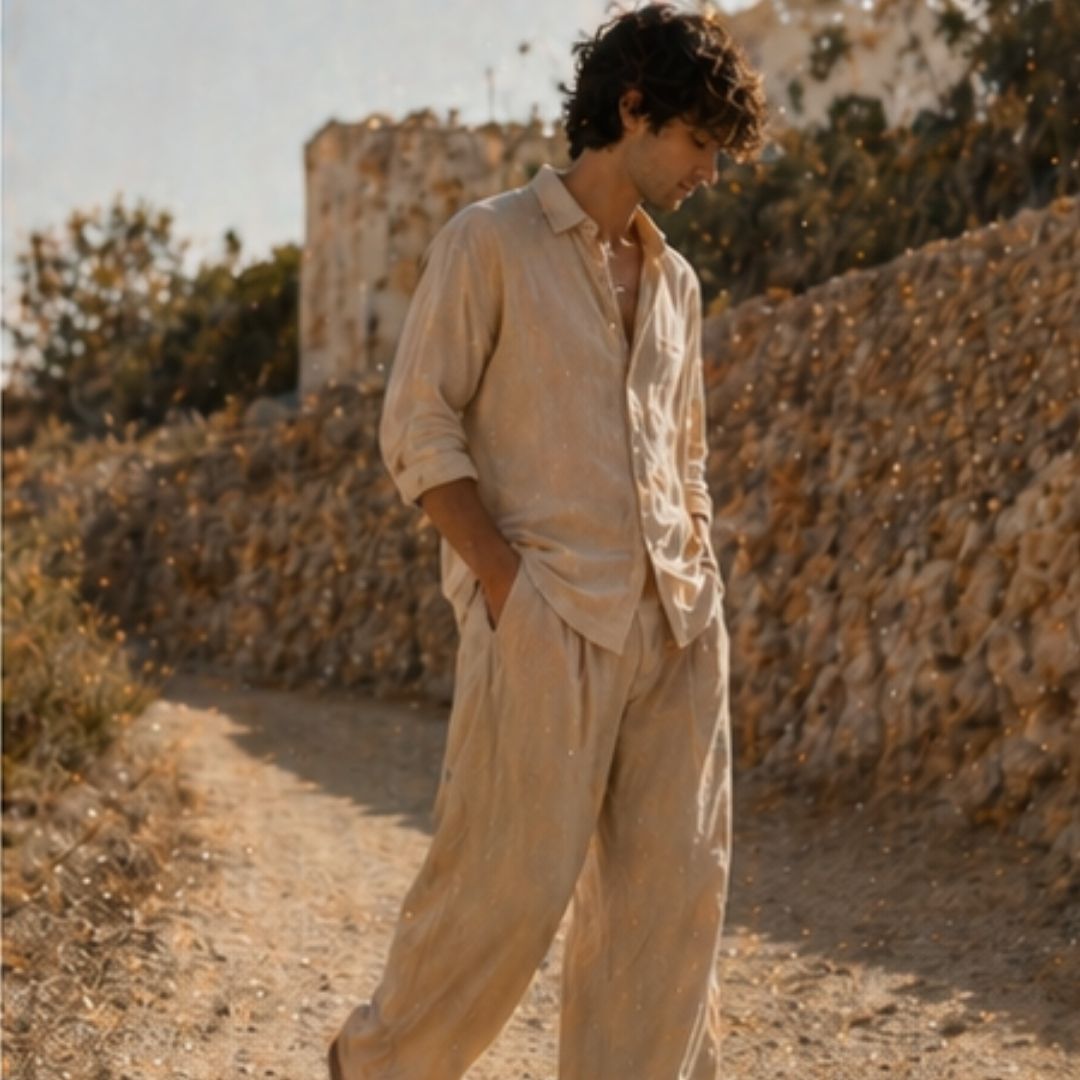 Sun Drift Linen Pants